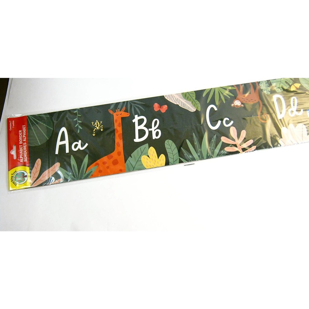 Alphabet A-Z  Wall Border Teaching Tree School Classroom Kids Room or Nursery